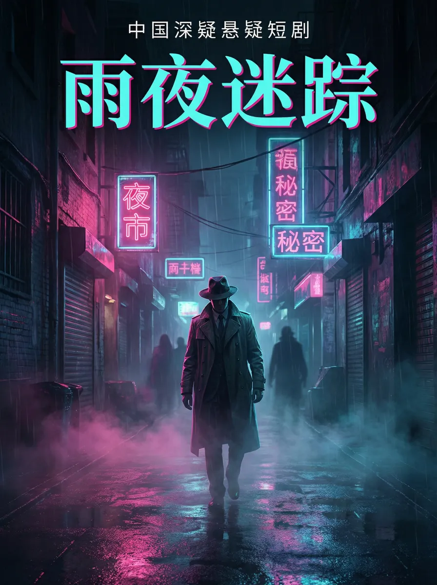 差差漫画登录页面免费打开漫画 悬疑追踪短剧 - 雨夜迷踪海报
